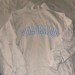 Aerie Colorado mock neck sweatshirt